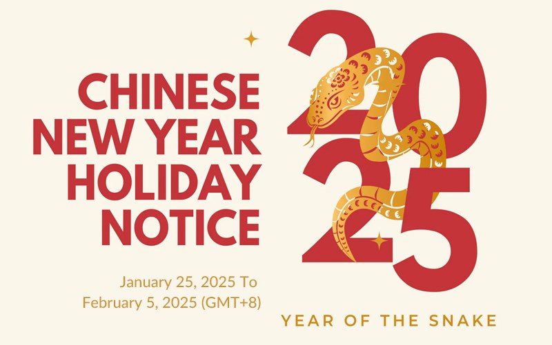 Spring Festival Holiday Meddelelse