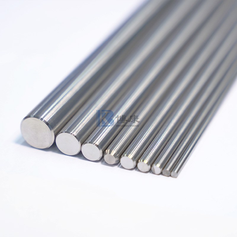 Industriel titanium rundstang og stang